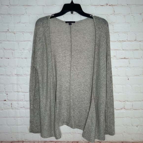 American Eagle Womens Cream Open Front Cardigan Sweater Size S - Picture 1 of 9
